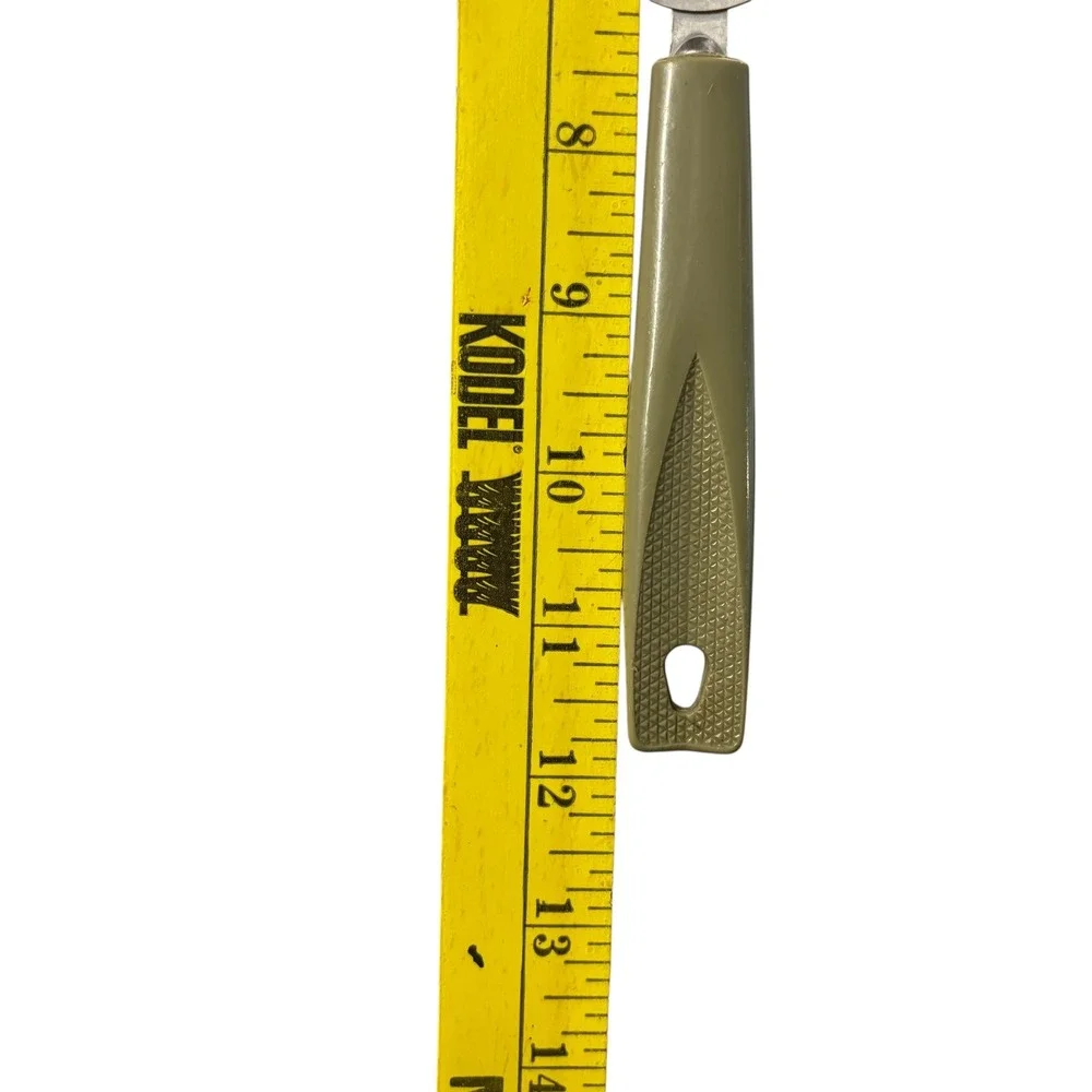 EKCO Stainless Steel Turner Spatula Olive Green Handle Kitchen Utensil‎
